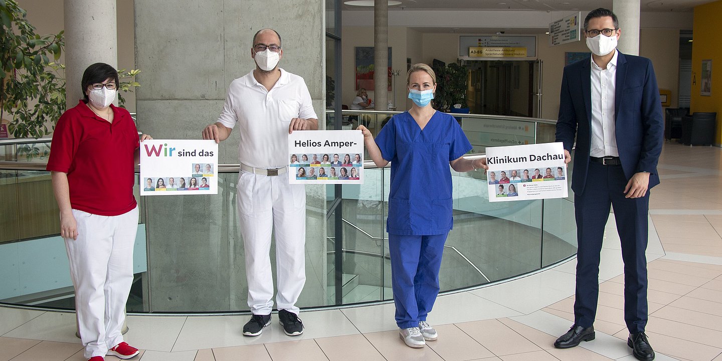 Kampagnenstart: „Wir sind das Helios Amper-Klinikum Dachau“