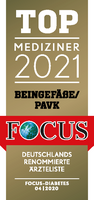 FOCUS 2021: Top Medizinier im Bereich Beingefäße/PAVK