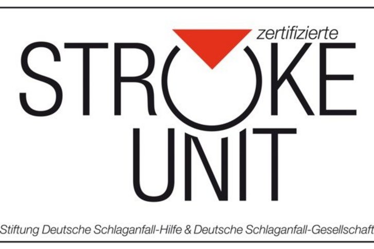 Das Logo zur Zertifizierung als Stroke Unit