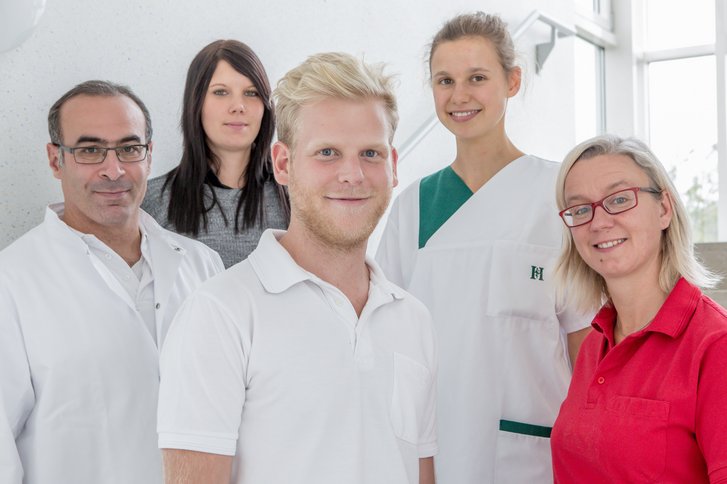 Mitarbeiter der Helios Klinik München Perlach
