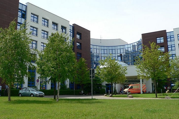 Das Herzzentrum Leipzig von außen