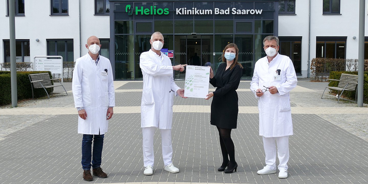Darmkrebszentrum im Helios Klinikum Bad Saarow erfolgreich zertifiziert 